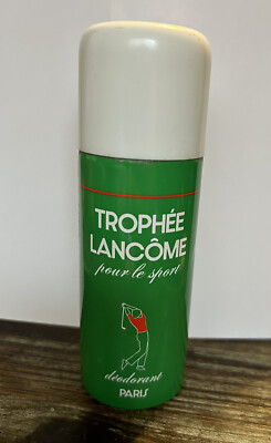 LANCOM TROPHEE POUR LE SPORT 5 OZ. 150 Ml VINTAGE SPRAY deodorant can