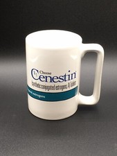 Cenestin Pharmaceutical Advertising Drug Rep Collectible Coffee Tea Mug RARE