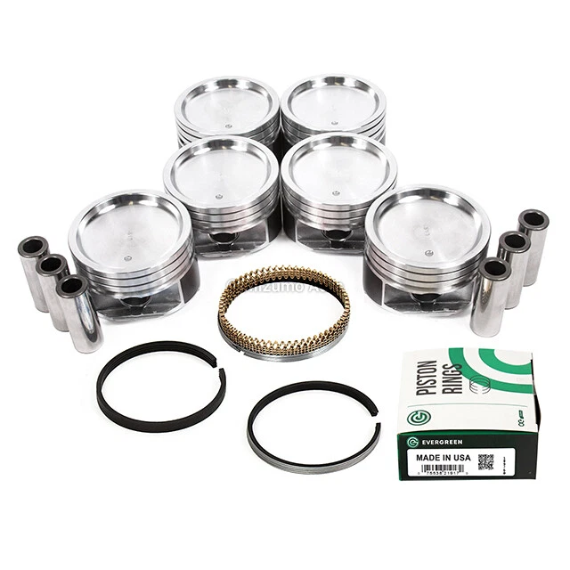 Juego completo de juntas cojinetes de pistones aptos para 96-05 Chevrolet Pontiac Buick 3.4 OHV VIN E Foto 4 de 4