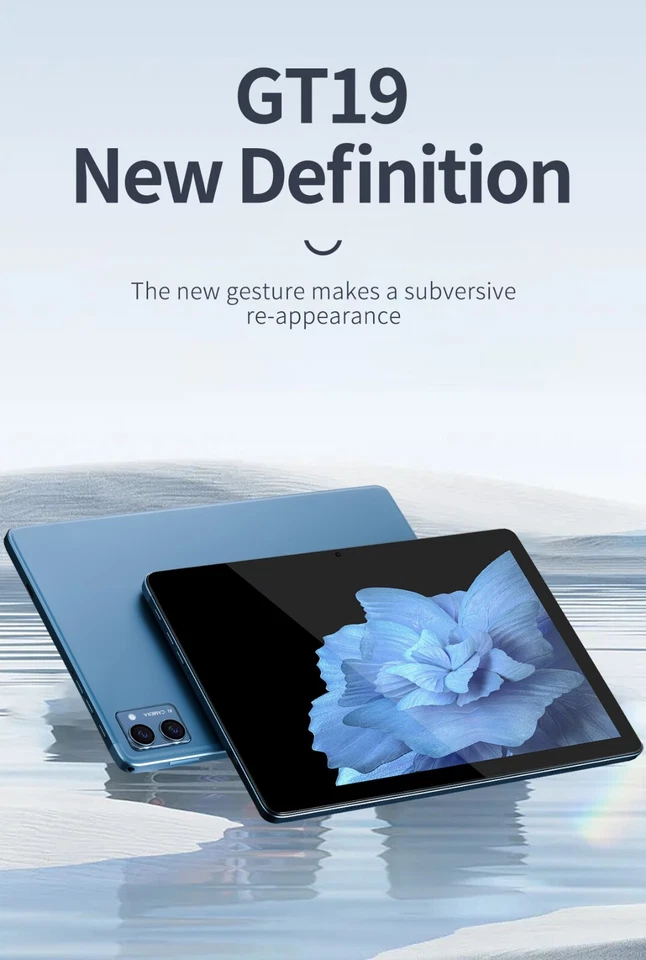 New 10.1" Android 12 8GB 256GB Tablet, Wifi 5G 4G SIM Keyboard Included - Image 2 of 4