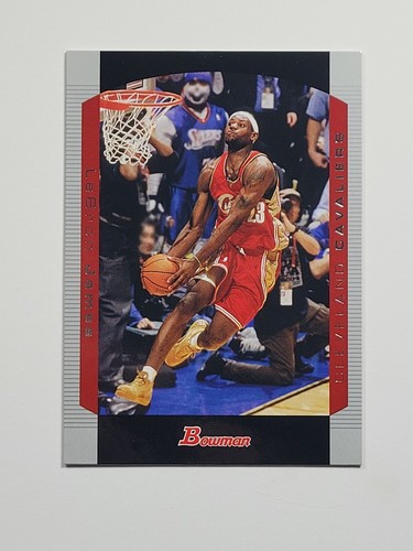 2004-05 Bowman Draft  LeBron James #23 NBA Card See Pictures