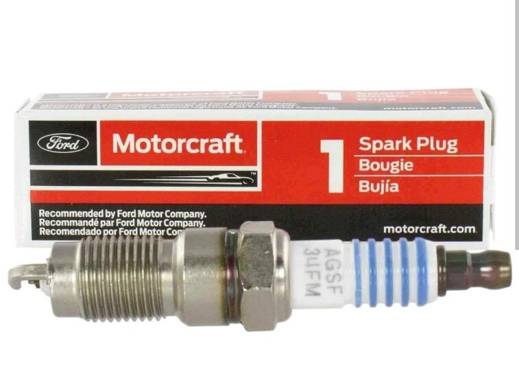 Motorcraft SP-504-X AGSF-34F-MX PLATINUM SHORT STYLE SPARKPLUGS