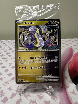 Miraidon - 121/162 - Pokemon Temporal Forces SEALED Best Buy Cosmos Holo NM