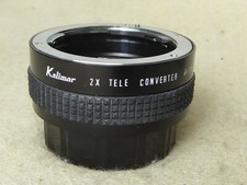 KALIMAR TELE CONVERTER 2X WITH EXTENSION TUBE (pK) & case JAPAN