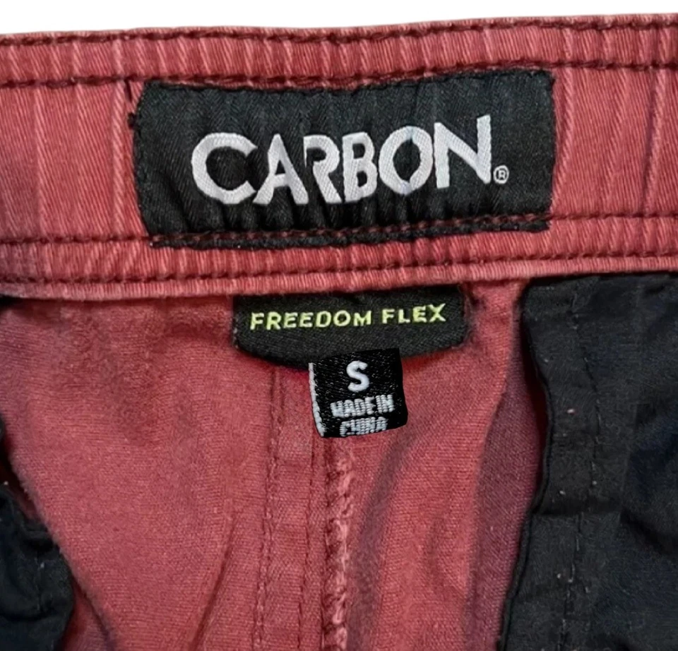 Pantalones granates Carbon Freedom Flex para hombre talla pequeña Foto 3 de 3