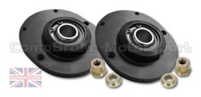 FITS CITROEN DS3 FIXED FRONT ALLOY SUSPENSION TOP MOUNTS (PAIR) - CMB4081-FFIX
