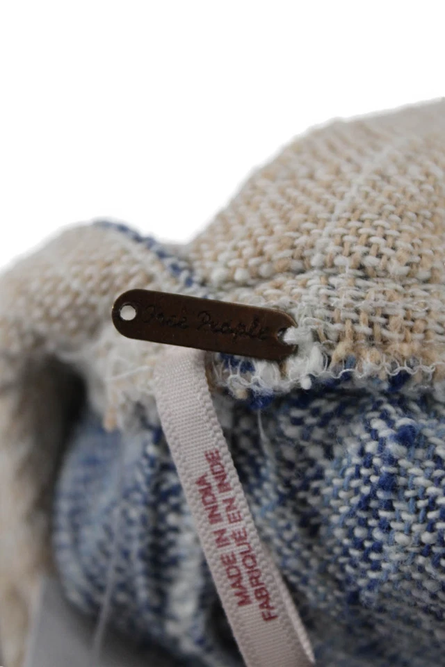 Mono de mujer Free People sin mangas a rayas cuello redondo algodón beige talla M Foto 4 de 4