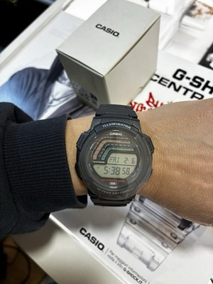 Casio Timeless Collection Herren Digitaluhr - WS-1800-1AVEF C
