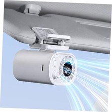 Car Clip on Fan for SUV RV Van Pickup Visor Roof Handle Seat Belt  Mini