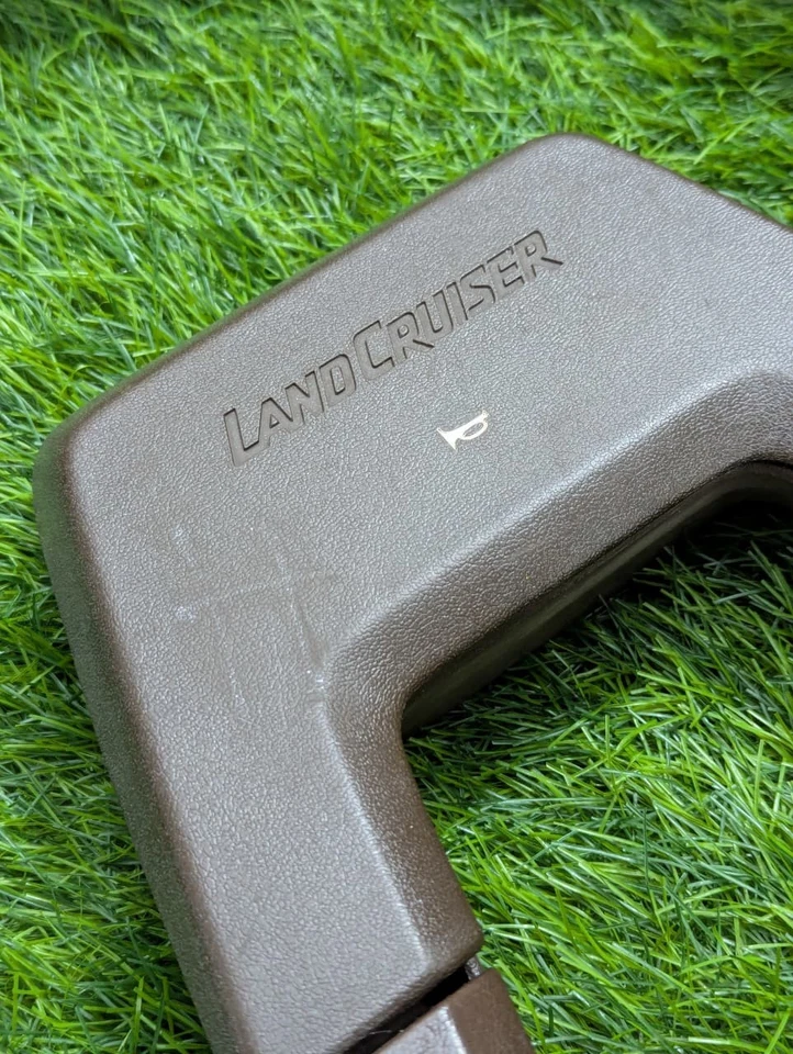 1981 1987 Toyota Land Cruiser Brown Leather FJ60 FJ62 Steering Wheel - Image 3 of 4