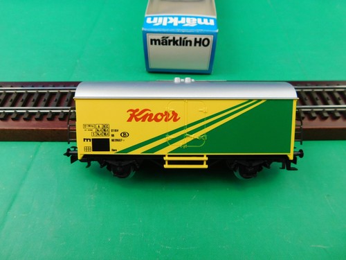 C16 Märklin H0 Güterwagen 8470 SoMo Kühlwagen SNCB Knorr OVP | Zustand: Gebraucht