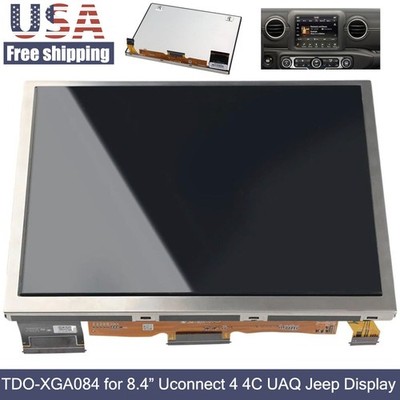 For 2018-2022 Jeep Grand Cherokee TDO-XGA084 8.4'' Uconnect 4C UAQ LCD MONITOR US