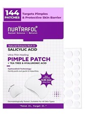 Ultra-Thin Hydrocolloid Pimple Patches 144 Dots - Waterproof Acne Spot Cover
