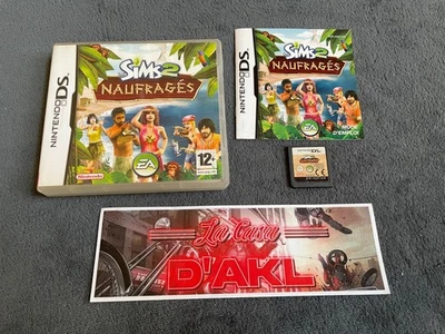 Les Sims 2 Naufragés complet sur Nintendo DS 2DS 3DS - FR - Photo 1/3