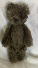 Rare 1920s Schuco brown mohair teddy bear perfume