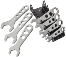 JEGS 80549K AN Wrench Set Kit Includes: