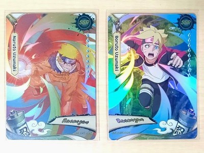 NARUTO BORUTO SSR Photocard 2 Pcs +8 Set KAYOU English