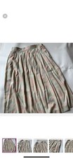 Worthington Vintage Pastel Pleated Women's Skirt contemporary Size