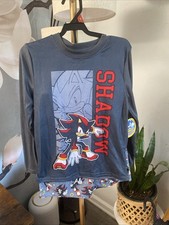 Sonic The Hedgehog Pajama Set Boy Size 8 NWT