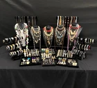 233 pc Antique Vintage Estate Costume Jewelry Some Signed. Lot 755