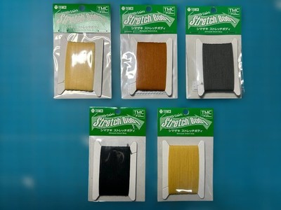 Tiemco Fly Material Shimazaki Stretch Body 5 Color Set