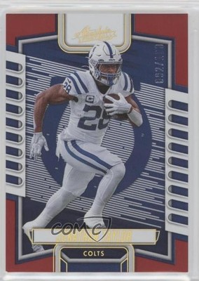 2023 Panini Absolute Red Spectrum /100 Jonathan Taylor #57 16zo