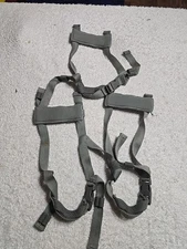 USGI ACH MICH 4-Point Chin Strap AssemblyGray Lot Of 3