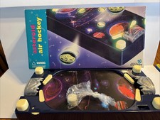 Natural Wonders, Vintage Asteroid Air Hockey Tabletop Game w/ Box Working 1997  