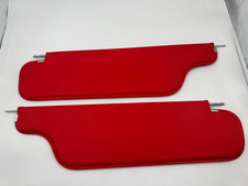 Red Sunvisor Set For Pontiac Catalina 2 Door Hardtop 1965-1970