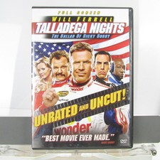Talladega Nights: The Ballad of Ricky Bobby DVD 2006 Unrated Will Ferrell
