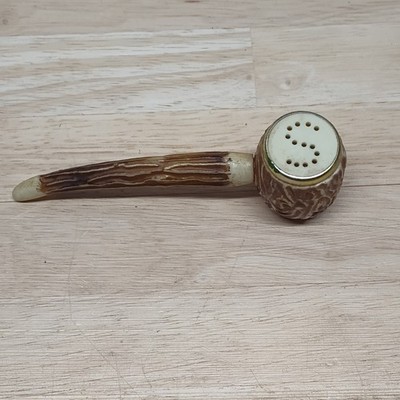 Vintage plastic pipe salt shaker
