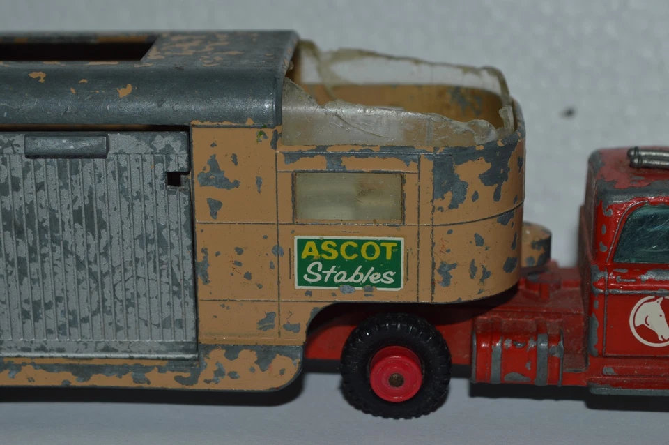 Lesney Matchbox King No K18 铰接马厢厢式货车 英国制造 大约 20 世纪 60 年代 — 第 4/4 张图片