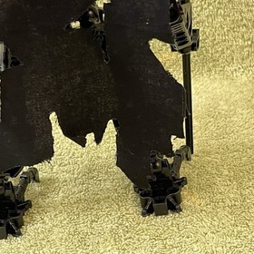 LEGO Bionicle VEZON Figure Only From Set # 8764 but w/ CUSTOM REPLACEMENT CAPE