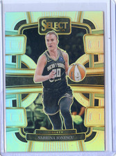 2024 Panini Select WNBA Pink Silver NO. 63 Sabrina Ionescu, New York Liberty