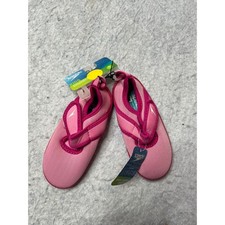 Speedo Kids Shore Explorer Pink Water Shoes Slip On Swim Shoes Size M 7-8 NEW