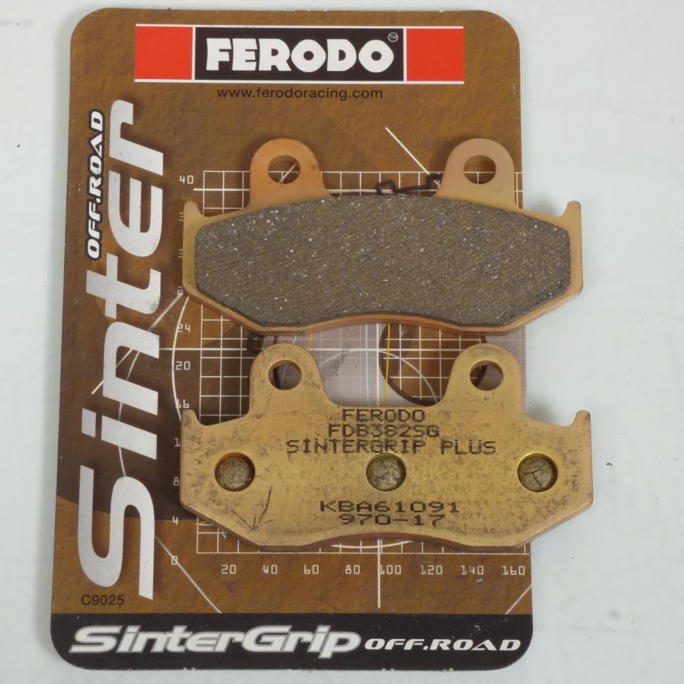Plaquette de frein Ferodo AR à haute friction thermique pour Yamaha YFZ 450 R