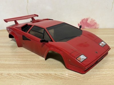 TAMIYA 1/12 Lamborghini Countach LP500S Red RC Body USED | eBay