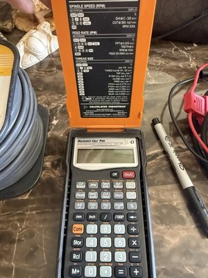 Calculated Industries Machinist Calc Pro 4067 Scientific Handheld LCD Battery