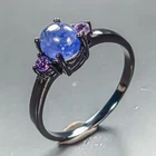 Jewellery Blue Sapphire Ring 925 Sterling Silver Size 8 /R466136