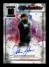 2025 Panini Impeccable LIV Golf Watercolors Dustin Johnson Auto Autograph 8/44