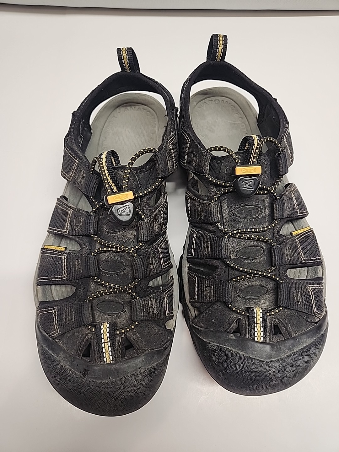 Sandali uomo KEEN acqua neri taglia 9 5 usati