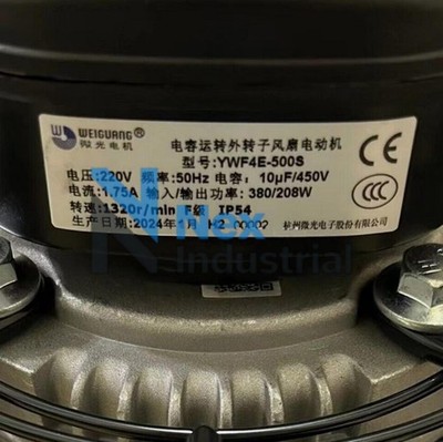 1PC New WEIGUANG YWF4E-500S External Rotor Fan Motor AC220V 1.75A Fast delivery