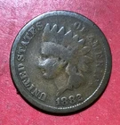 1882 US Indian Head Cent! Good! Old US Coin!