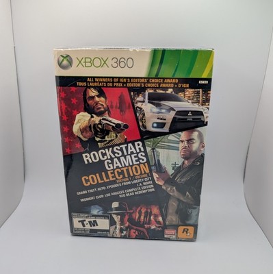 Rockstar Games Collection Edition 1 Xbox 360 Sealed Rare Volume 1 GTA Red Dead 