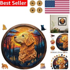 500 Piece Wooden Jigsaw Puzzle Adult Golden R...