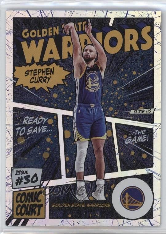 2025-26 Topps Comic Court Stephen Curry #CC-2