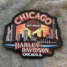 Harley Davidson Motorcycle Chicago US Dealership patch