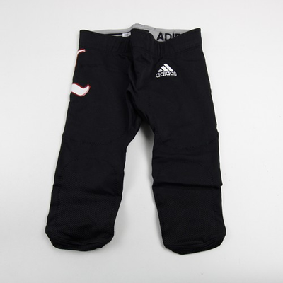 #ad Louisville Cardinals adidas Football Pants Men#x27;s Black Used $8.00