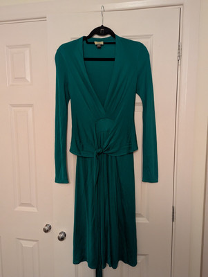 Issa London Dress Size 10 Green Print Silk Wrap - Kate Middleton Engagement  | eBay UK