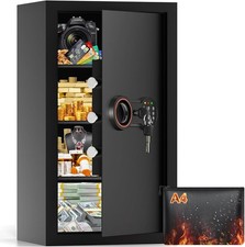   6.0 Cu Ft Large Home Safe Box 27.6 Heavy Du...